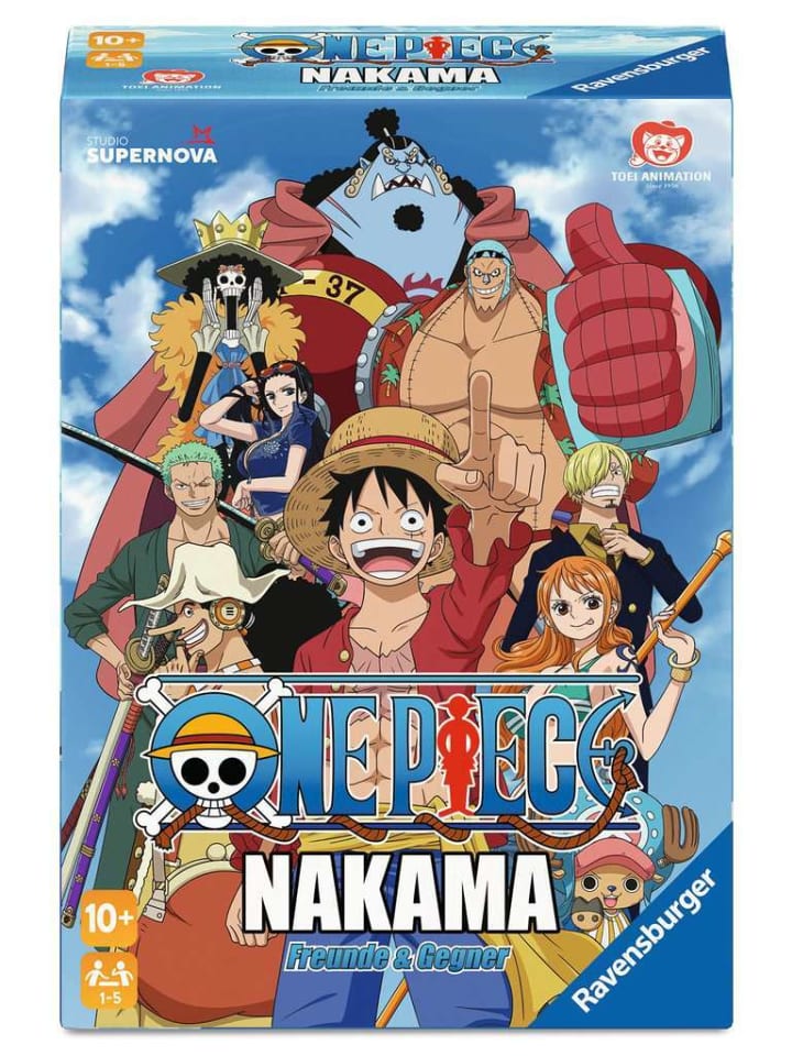 Цветная карточная игра Ravensburger One Piece Nakama
Цветная карточная игра Ravensburger One Piece Nakama