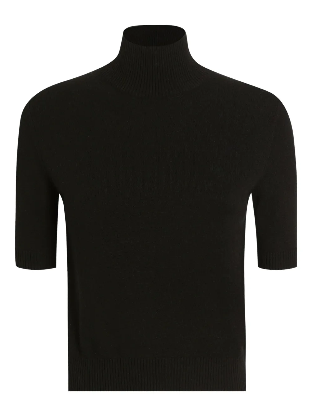 Свитер с высоким воротником и короткими рукавами DOLCE & GABBANA, черный
Свитер с высоким воротником и короткими рукавами DOLCE & GABBANA, черный