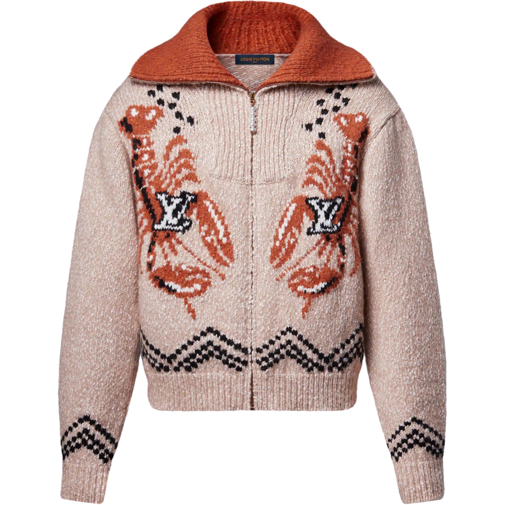 Застёгивающийся на молнию вязаный блузон LOUIS VUITTON, розовый
Застёгивающийся на молнию вязаный блузон LOUIS VUITTON, розовый