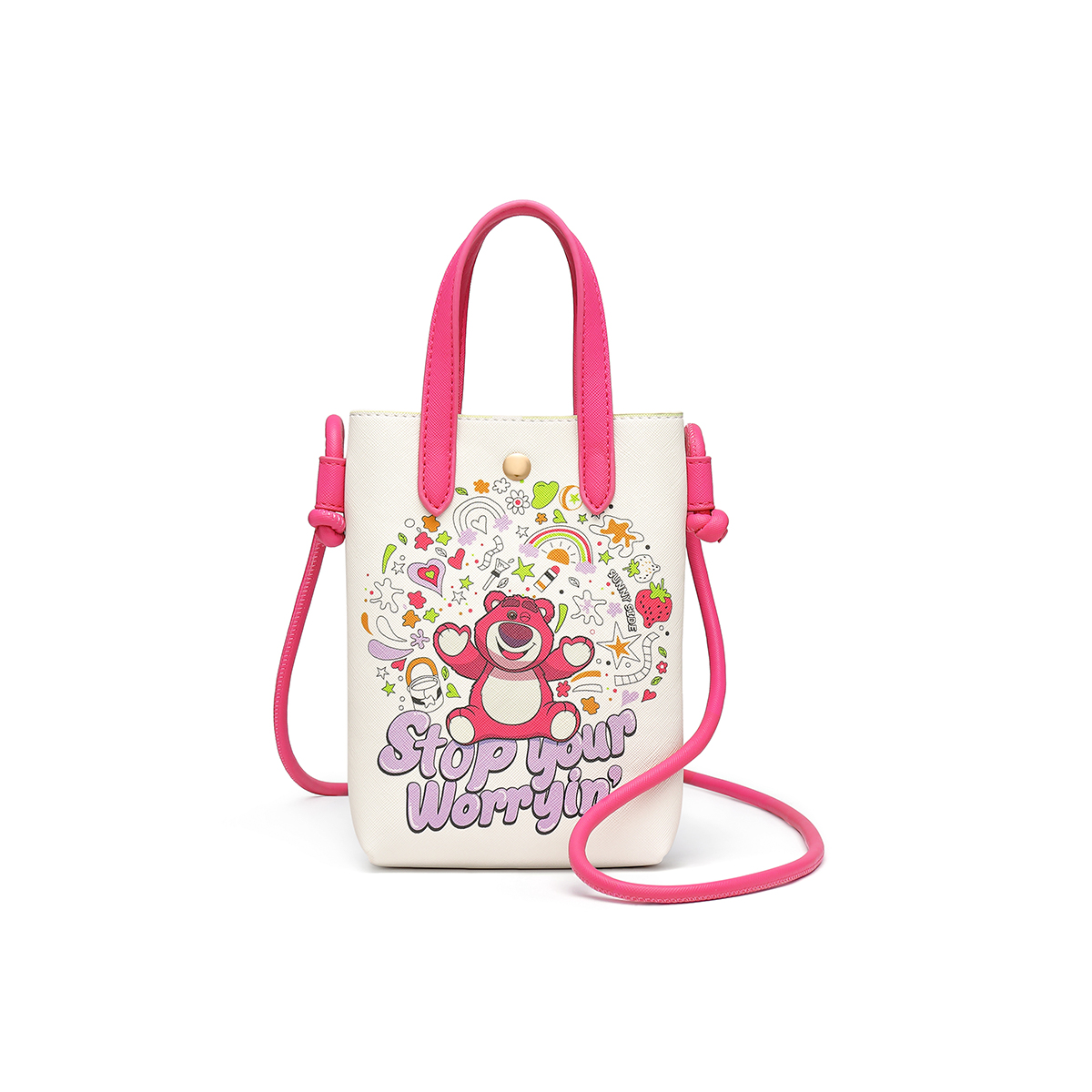 Disney Косметичка серии "Клубничный мишка" из ПВХ, Rose Red
Disney Косметичка серии "Клубничный мишка" из ПВХ, Rose Red