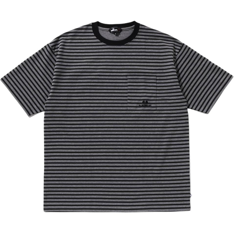 Футболка Bape с полосками A BATHING APE, черный
Футболка Bape с полосками A BATHING APE, черный