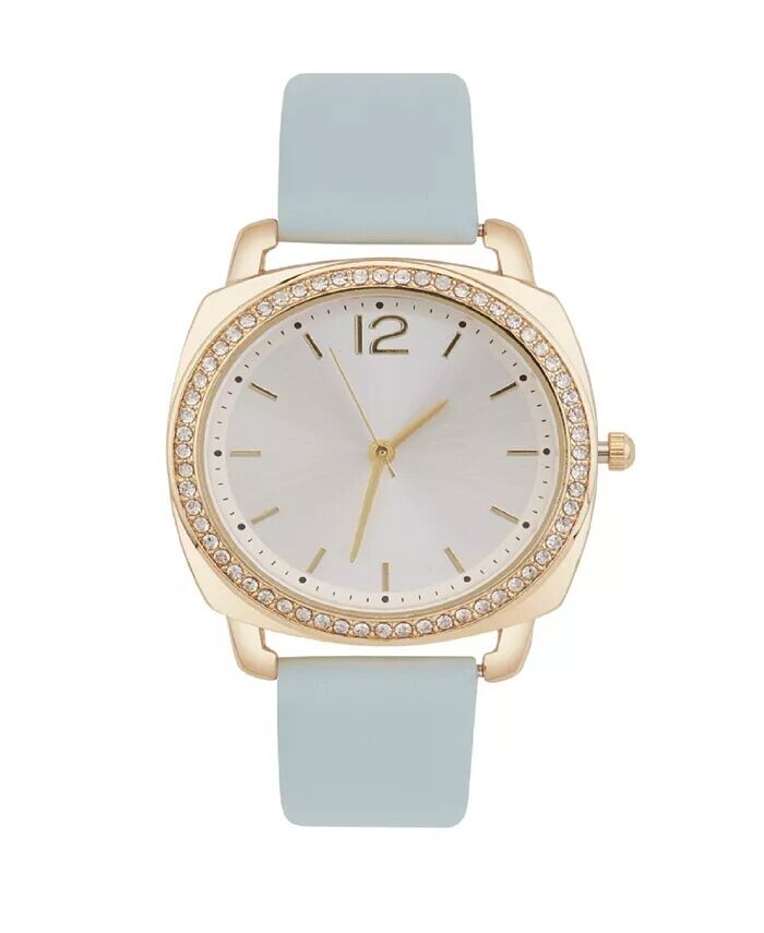 Женские однотонные часы с мятным кожаным ремешком, 34 мм Jessica Carlyle, зеленый
Женские однотонные часы с мятным кожаным ремешком, 34 мм Jessica Carlyle, зеленый