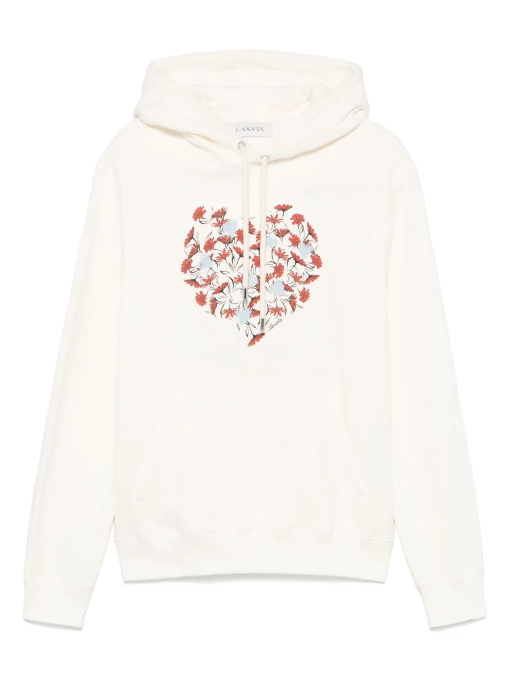 Худи с цветочным принтом Lanvin, нейтральный
Худи с цветочным принтом Lanvin, нейтральный