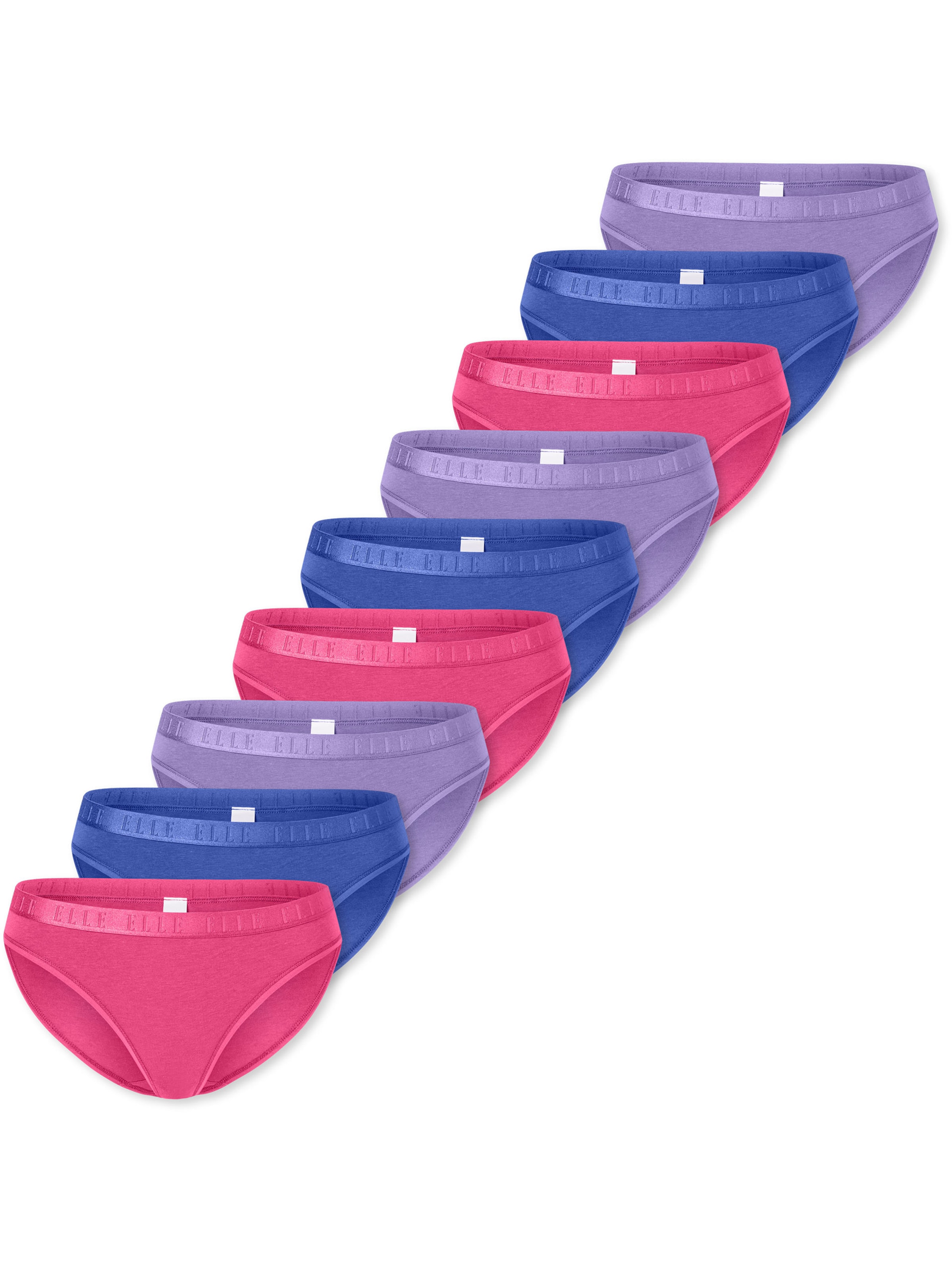 ELLE Трусики 'Super Soft' в цвете Blue, Lilac, Berry
ELLE Трусики 'Super Soft' в цвете Blue, Lilac, Berry