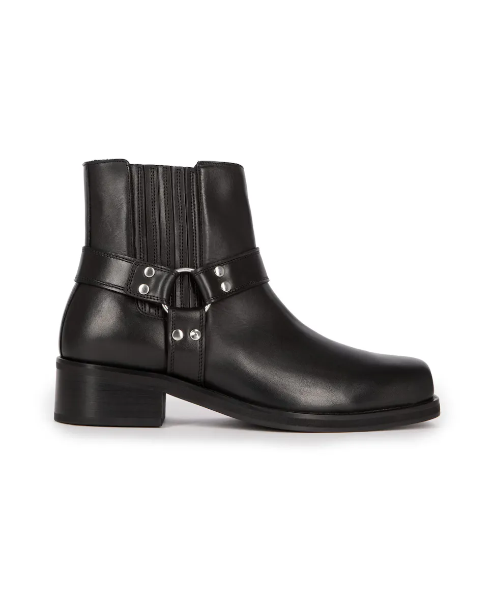 Мужские кожаные ботинки с ремешками The Kooples, черный
Мужские кожаные ботинки с ремешками The Kooples, черный