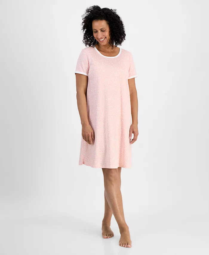 Женская короткая ночная сорочка с принтом Charter Club, розовый
Женская короткая ночная сорочка с принтом Charter Club, розовый