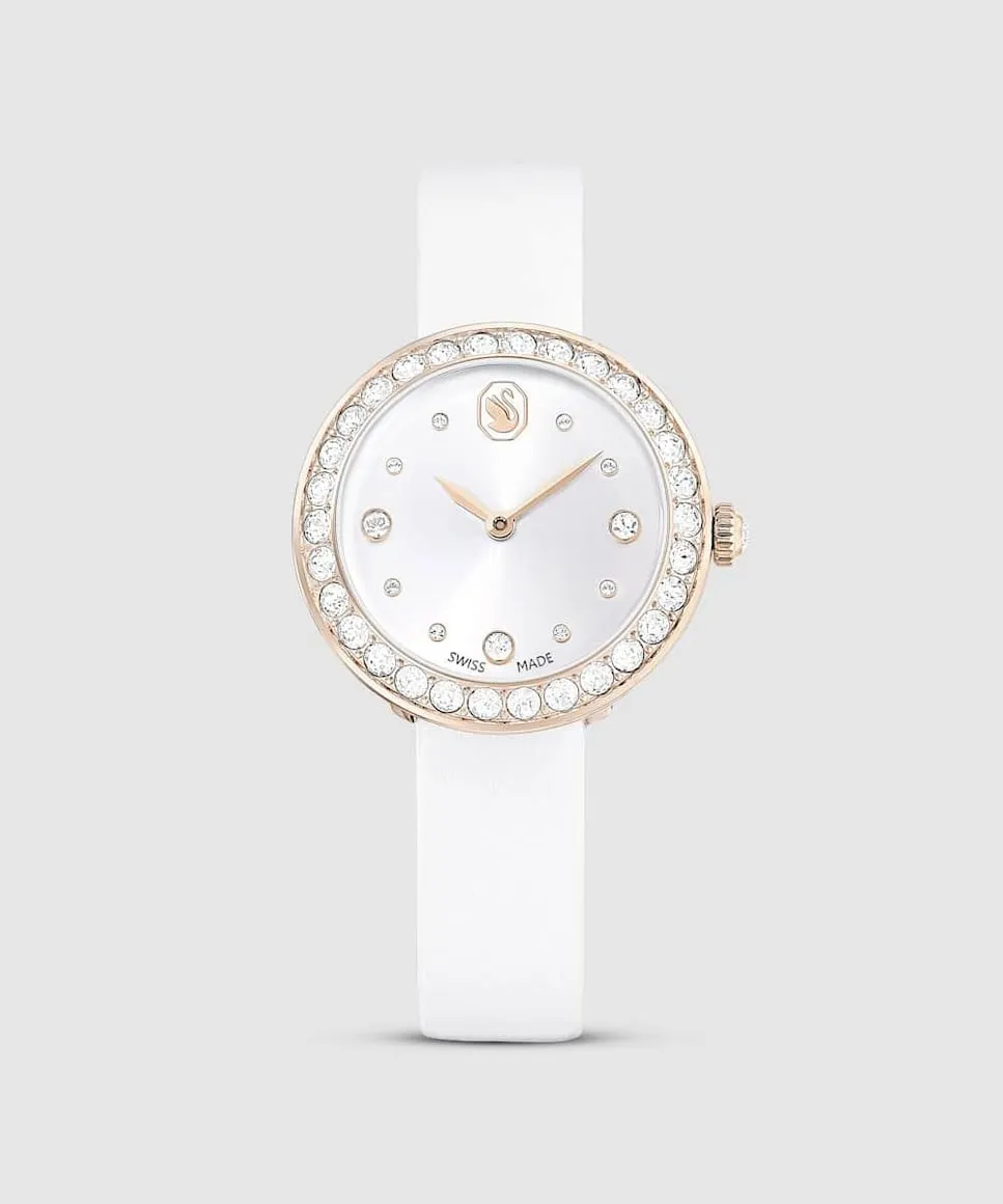 Женские часы Pave белого цвета Swarovski, белый
Женские часы Pave белого цвета Swarovski, белый