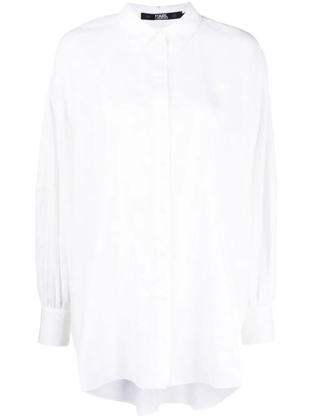 Рубашка с монограммой KARL LAGERFELD, белый
Рубашка с монограммой KARL LAGERFELD, белый