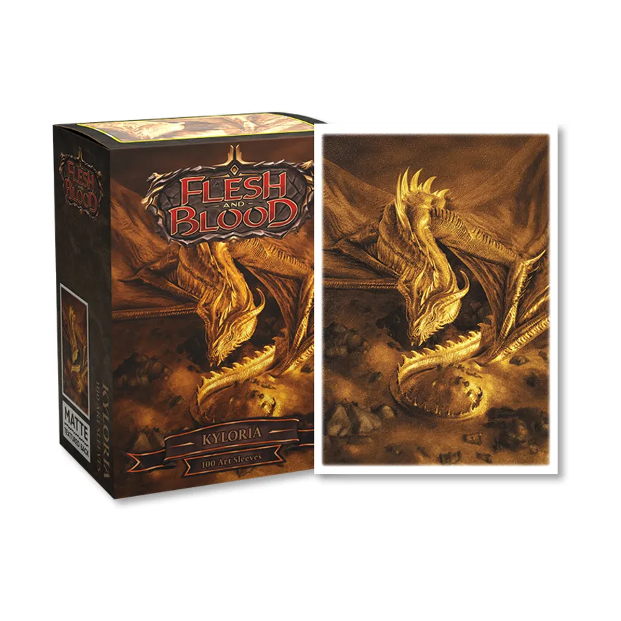 Стандартные матовые художественные рукава — Плоть и кровь, Кайлория (100), Dragon Shield - Card Sleeves - Standard Art
Стандартные матовые художественные рукава — Плоть и кровь, Кайлория (100), Dragon Shield - Card Sleeves - Standard Art