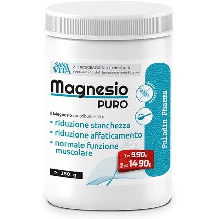 Sanavita 50084 Чистый магний 150г
Sanavita 50084 Чистый магний 150г