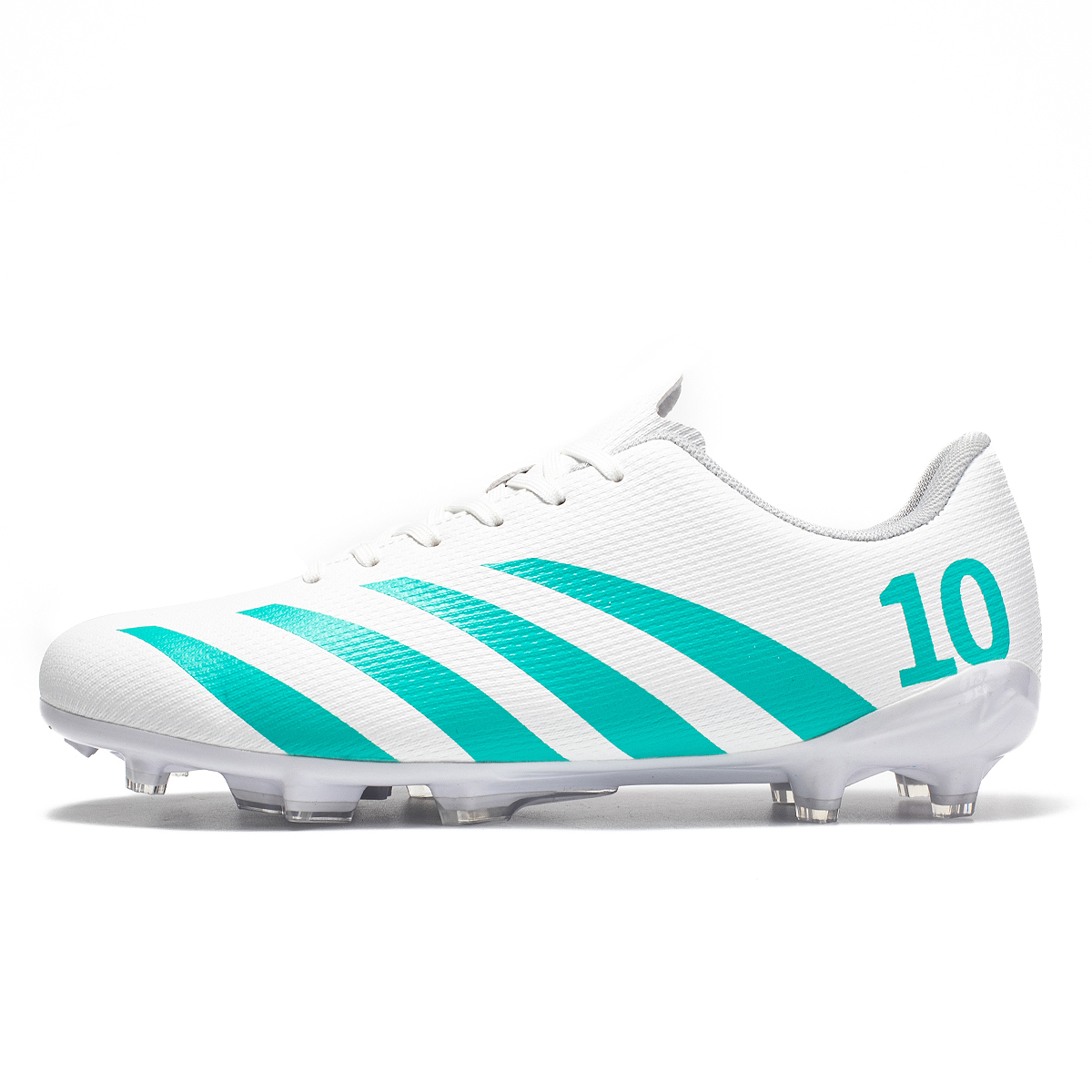 CariteSport Амортизирующие противоскользящие и износостойкие легкие футбольные бутсы унисекс белые с длинными шипами, цвет White-Long Stud
CariteSport Амортизирующие противоскользящие и износостойкие легкие футбольные бутсы унисекс белые с длинными шипами, цвет White-Long Stud