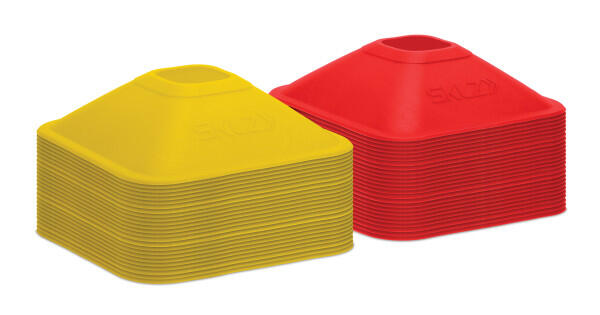 SKLZ Мини-шапки с устойчивым основанием, повышенной видимости, набор из 50 штук с ремнем для переноски
SKLZ Мини-шапки с устойчивым основанием, повышенной видимости, набор из 50 штук с ремнем для переноски