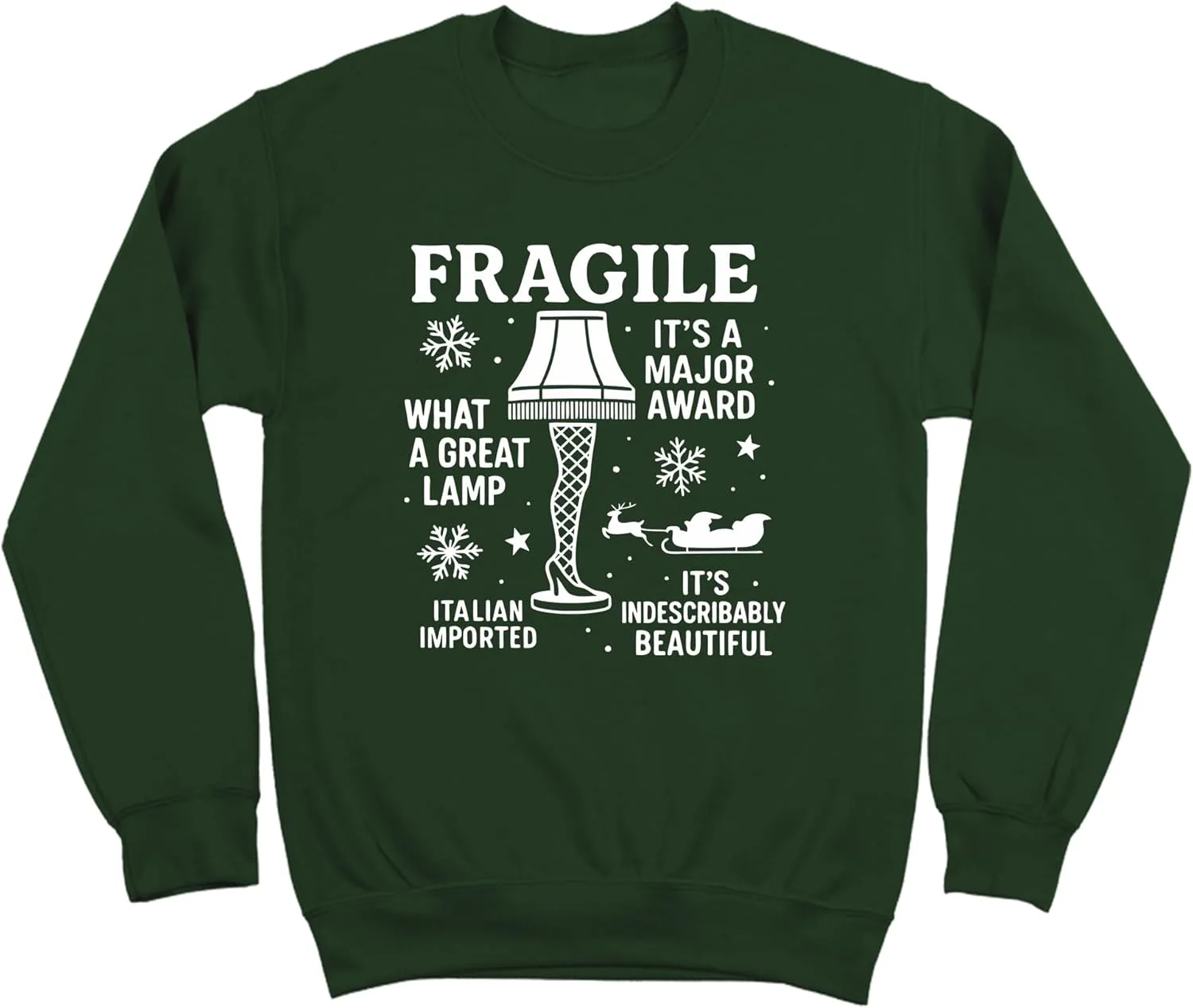 Свитшот Donkey Tees FRAGILE LEG LAMP
Свитшот Donkey Tees FRAGILE LEG LAMP