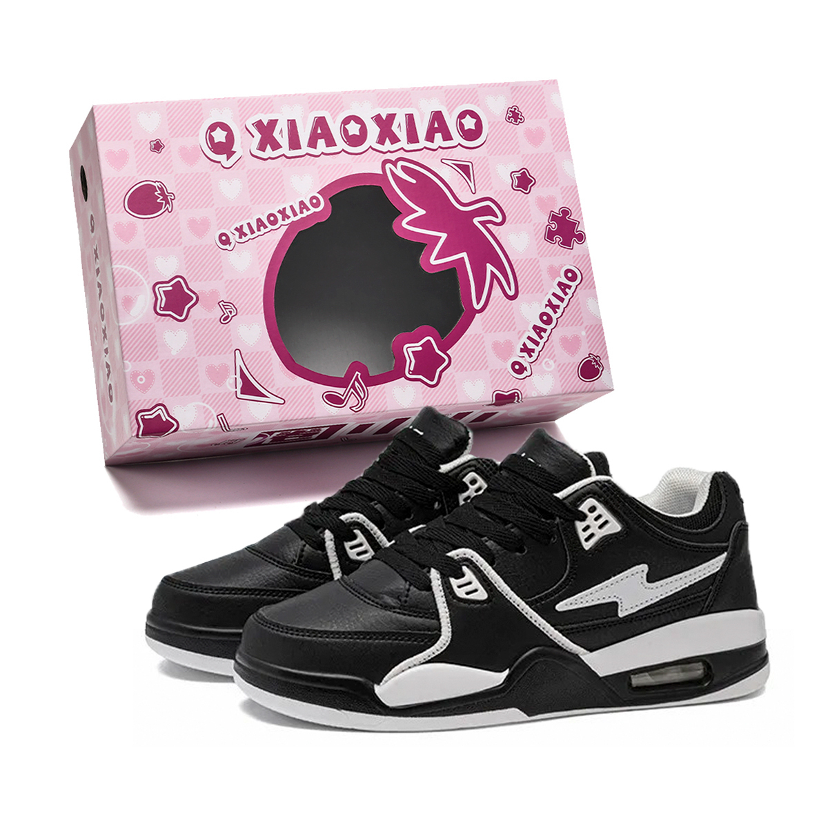 Circle small Антискользящие износостойкие легкие дышащие низкие скейтерские кроссовки унисекс в коробке черные, цвет Black
Circle small Антискользящие износостойкие легкие дышащие низкие скейтерские кроссовки унисекс в коробке черные, цвет Black