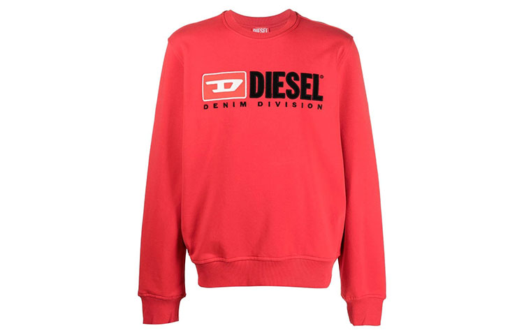 DIESEL Красный мужской свитшот
DIESEL Красный мужской свитшот
