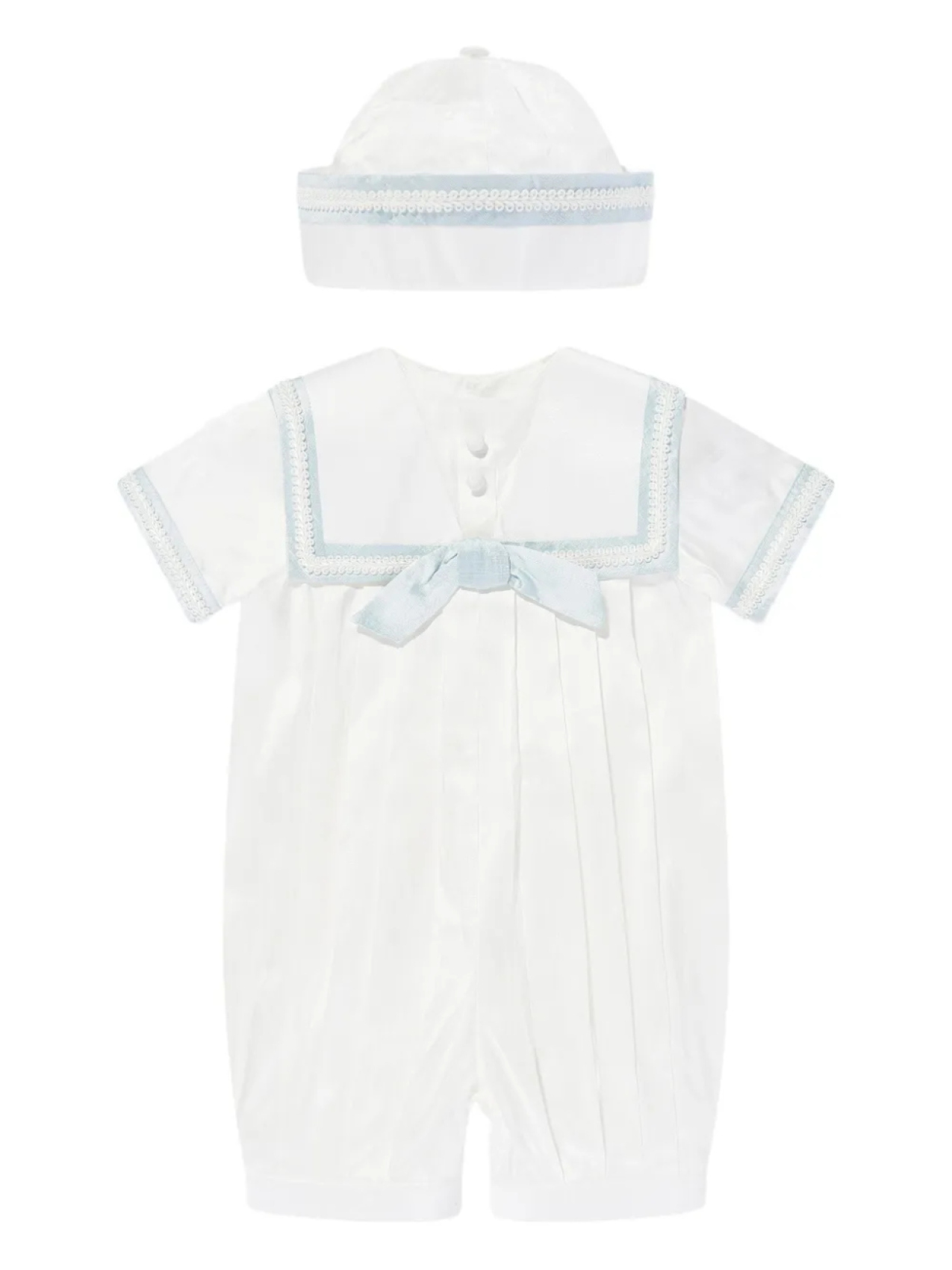 Ромпер с матросским воротником Sarah Louise, белый
Ромпер с матросским воротником Sarah Louise, белый