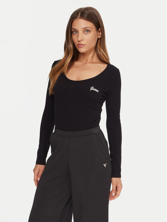 Боди slim fit V5BP09 KCBF1 Guess, черный
Боди slim fit V5BP09 KCBF1 Guess, черный