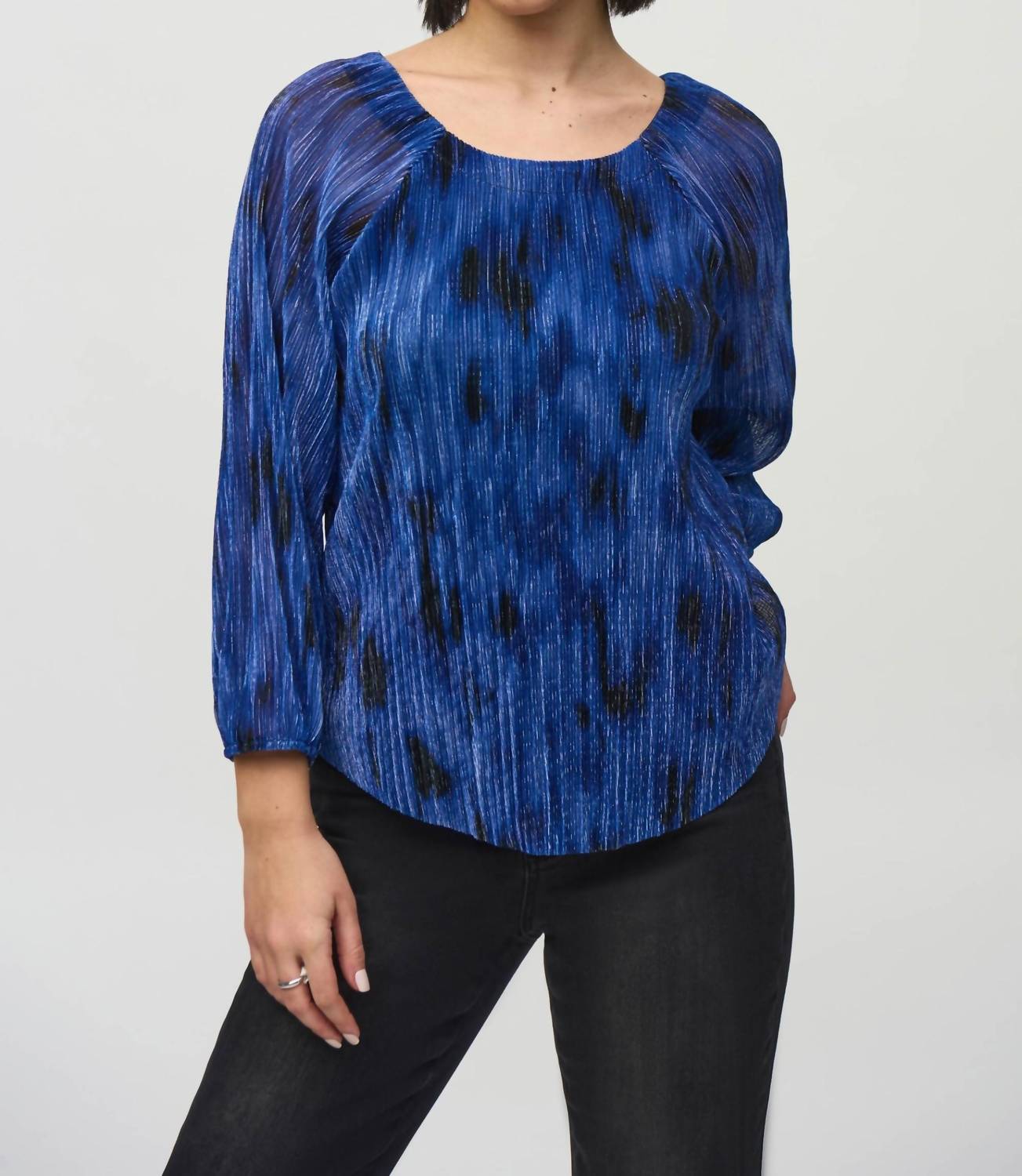 Плиссированный топ с металликом в цвете Royal Sapphire/разноцветный Joseph Ribkoff, мультиколор
Плиссированный топ с металликом в цвете Royal Sapphire/разноцветный Joseph Ribkoff, мультиколор