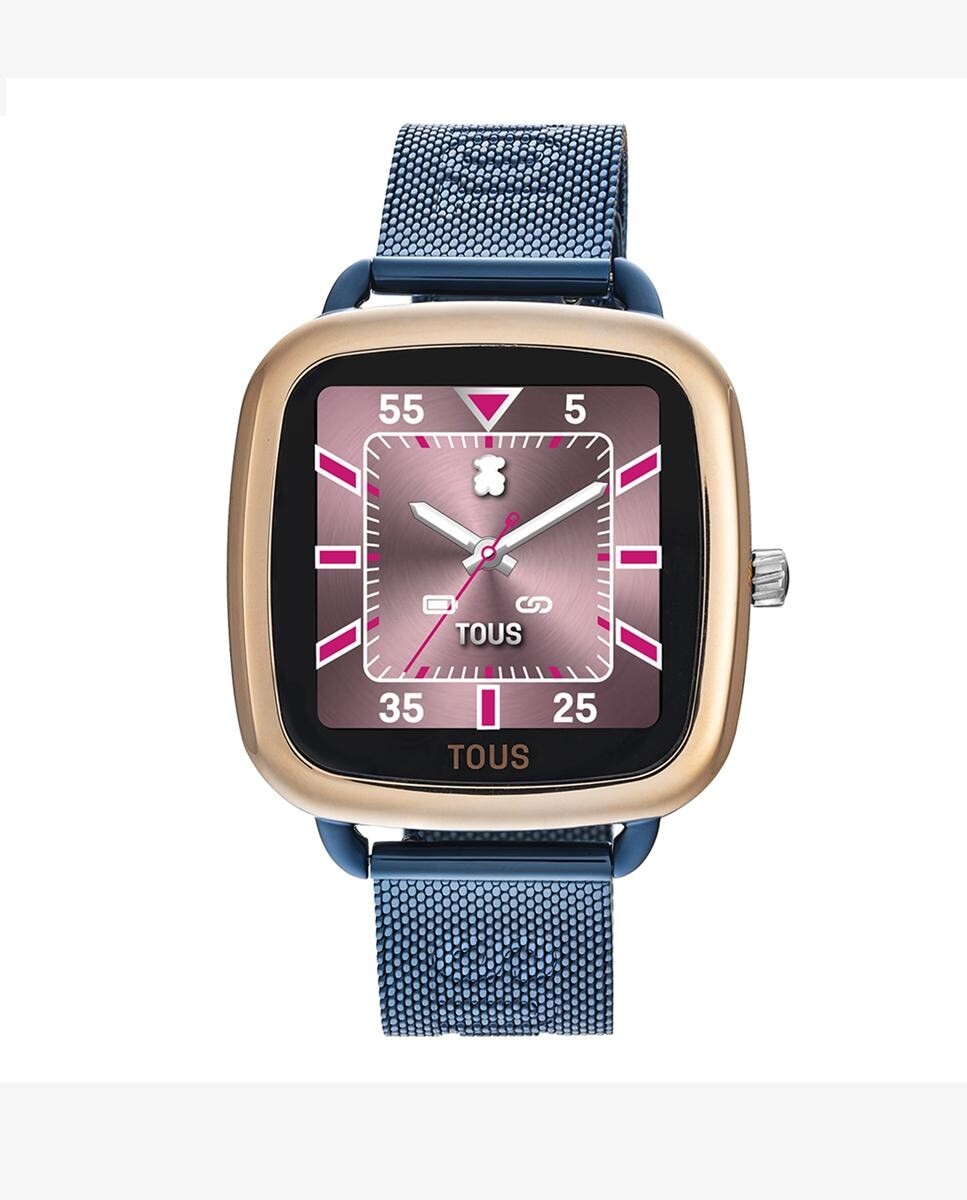 Умные часы D-Connec из розовой стали IPRG и синего стального браслета IPRG Tous, розовый
Умные часы D-Connec из розовой стали IPRG и синего стального браслета IPRG Tous, розовый