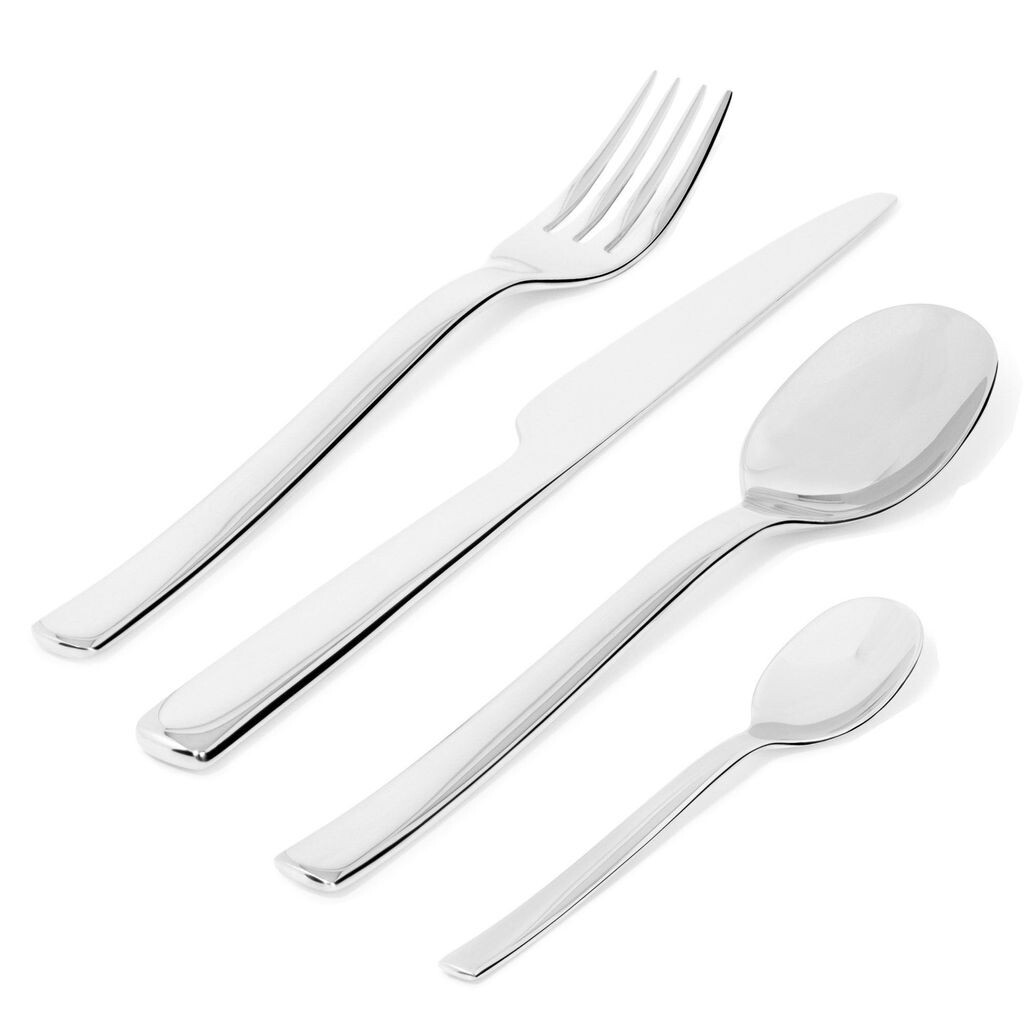 Набор столовых приборов Alessi Ovale - REB09S24 - 24 предмета - от Ronan & Erwan Bouroullec, серебро
Набор столовых приборов Alessi Ovale - REB09S24 - 24 предмета - от Ronan & Erwan Bouroullec, серебро