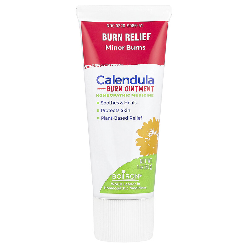 Boiron, Мазь от ожогов календулы, 30 г (1 унция) 
Boiron, Мазь от ожогов календулы, 30 г (1 унция)