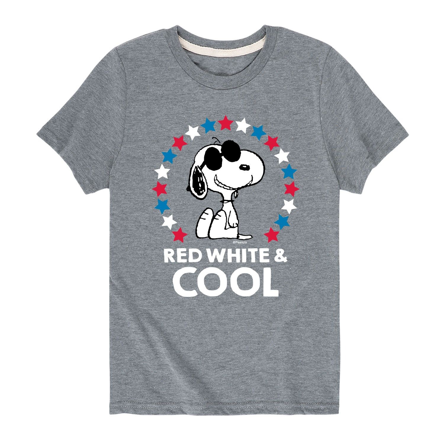 Футболка Peanuts Snoopy «Red White And Cool» для мальчиков 8–20 лет Licensed Character, серый
Футболка Peanuts Snoopy «Red White And Cool» для мальчиков 8–20 лет Licensed Character, серый