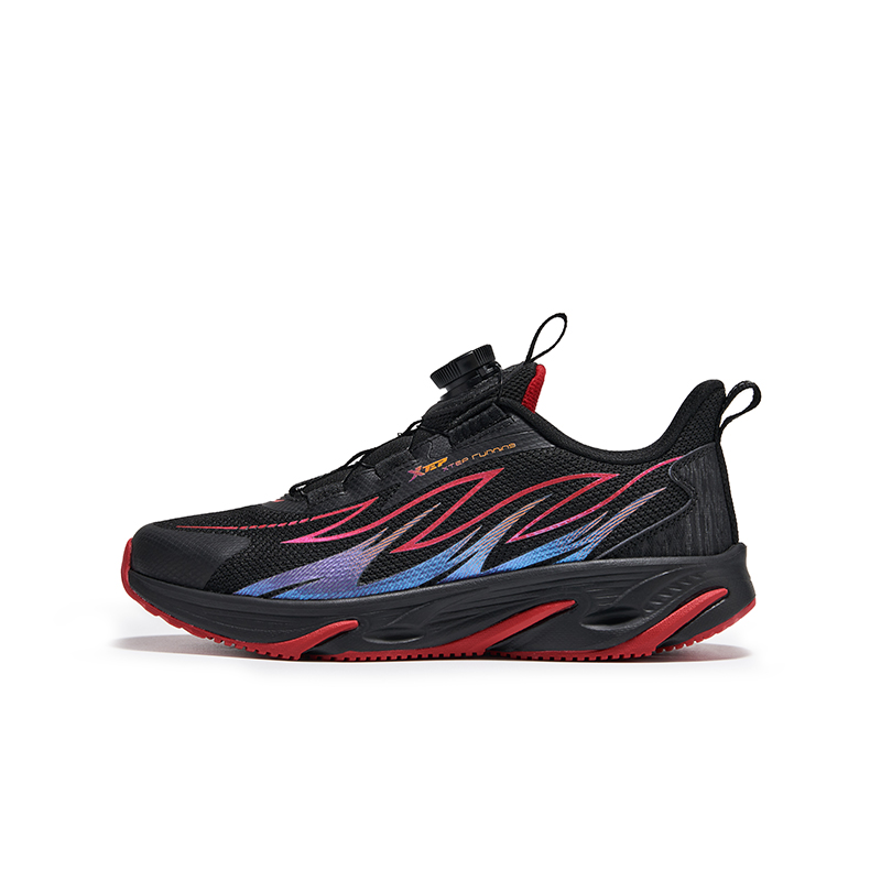 Кроссовки для бега Fiery Feather, износостойкие, легкие, амортизирующие, дышащие, с низким верхом, для детей XTEP, черный/красный
Кроссовки для бега Fiery Feather, износостойкие, легкие, амортизирующие, дышащие, с низким верхом, для детей XTEP, черный/красный