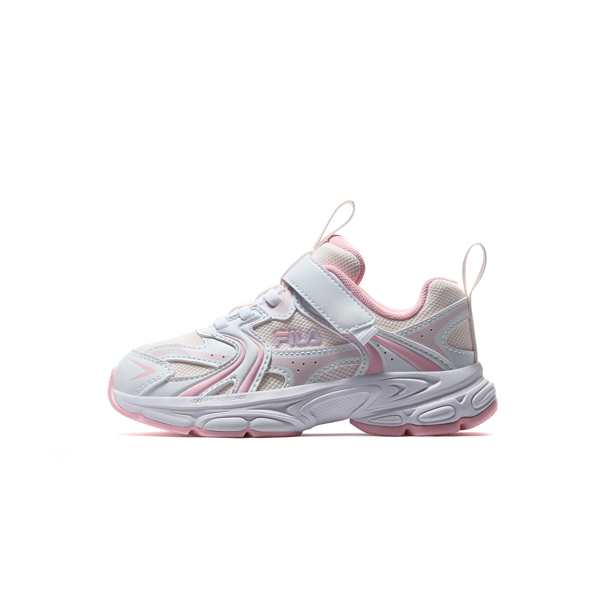 FILA KIDS Heritage FHT Low top Running Shoes Subtle Pink/FILA White Kids'
FILA KIDS Heritage FHT Low top Running Shoes Subtle Pink/FILA White Kids'
