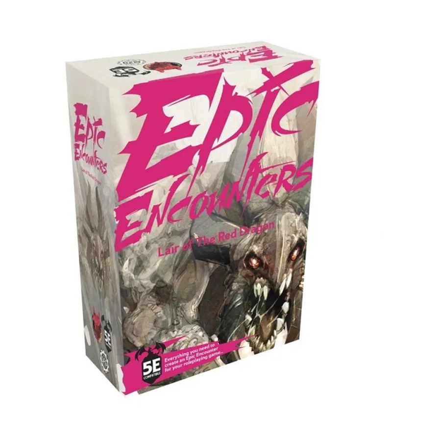 Бокс-сет Lair of the Red Dragon, Epic Encounters (Steamforged Games)
Бокс-сет Lair of the Red Dragon, Epic Encounters (Steamforged Games)