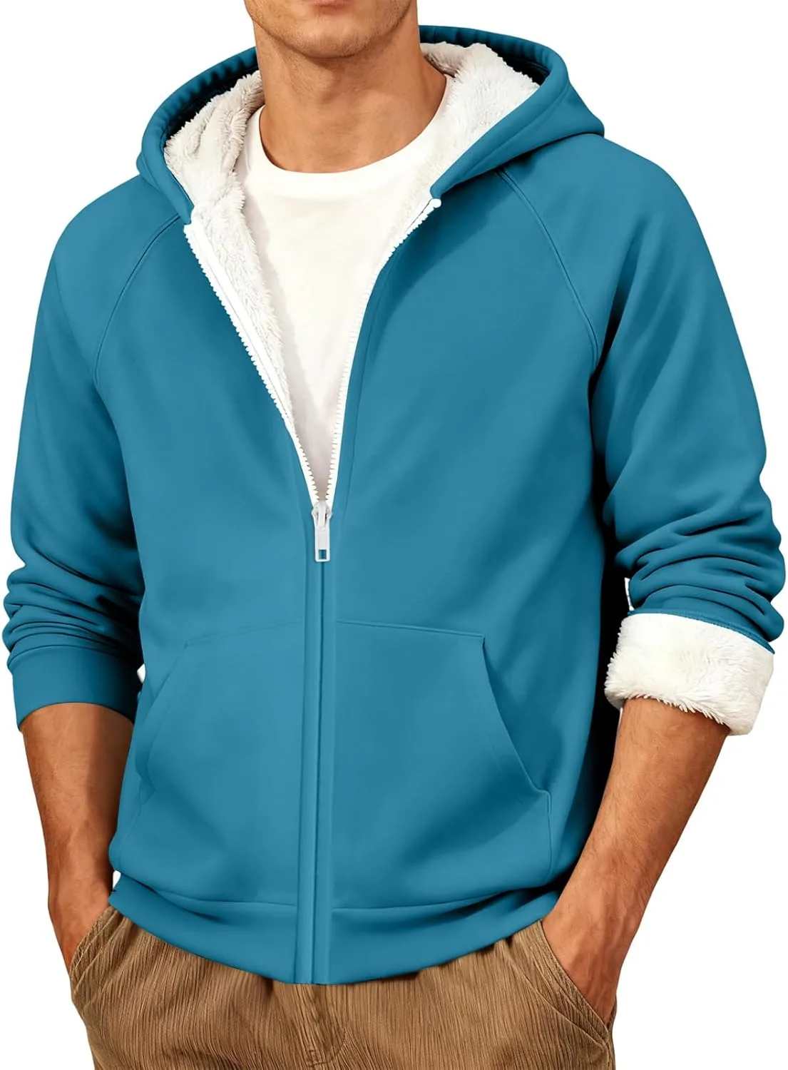 Толстовка Sherpa с капюшоном, утепленная, на молнии
Толстовка Sherpa с капюшоном, утепленная, на молнии