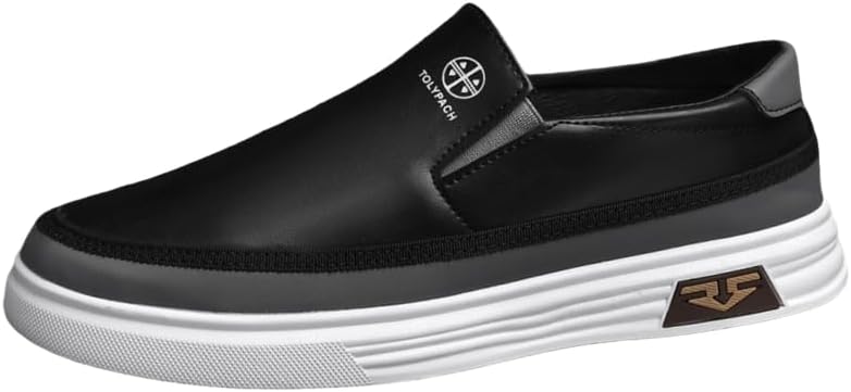 Мужские стильные повседневные туфли - низкие лоферы с круглым носком - комфортные и легкие - подходят для всех сезонов Spkfhd, черный
Мужские стильные повседневные туфли - низкие лоферы с круглым носком - комфортные и легкие - подходят для всех сезонов Spkfhd, черный