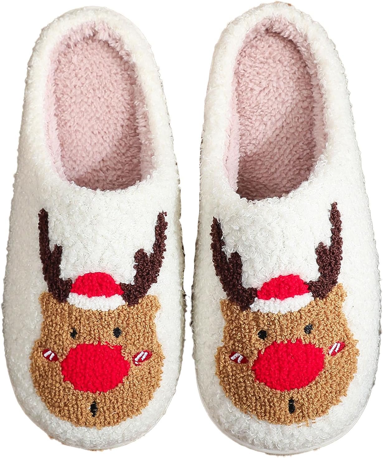 Рождественские хлопковые тапочки зимние плюшевые с мультяшным оленем, печеньем и Санта-Клаусом для дома, хлопковые домашние туфли Oukisam, 017 Reindeer
Рождественские хлопковые тапочки зимние плюшевые с мультяшным оленем, печеньем и Санта-Клаусом для дома, хлопковые домашние туфли Oukisam, 017 Reindeer
