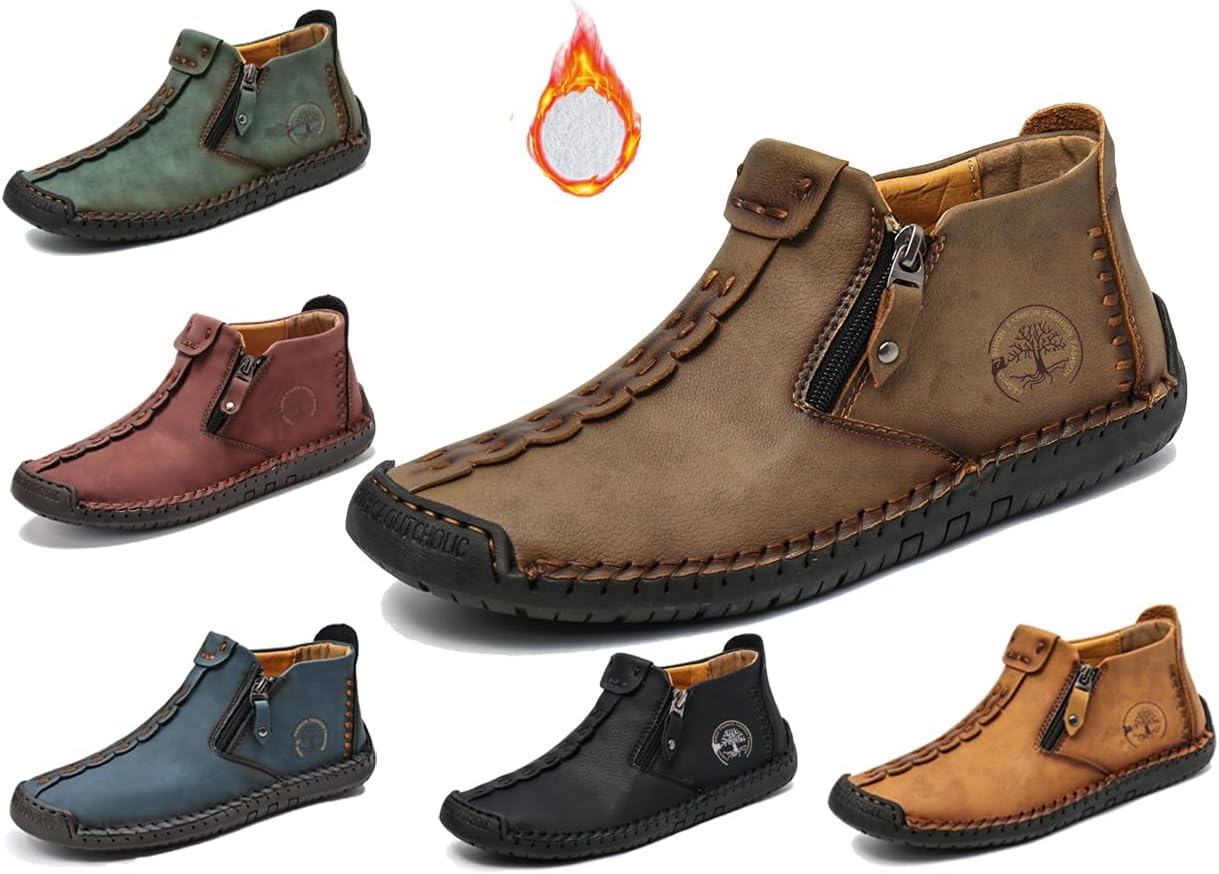 Мужские лоферы слипоны повседневные кожаные туфли на плоской подошве, пенни-лоферы, легкие дышащие обувь для улицы, прогулок и вождения, комфортные классические туфли с ручной прошивкой, противоскользящие с круглым носком Generic, хаки
Мужские лоферы слипоны повседневные кожаные туфли на плоской подошве, пенни-лоферы, легкие дышащие обувь для улицы, прогулок и вождения, комфортные классические туфли с ручной прошивкой, противоскользящие с круглым носком Generic, хаки