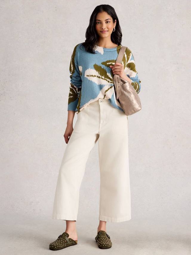 Джемпер с оливковыми листьями White Stuff, Blue/Multi
Джемпер с оливковыми листьями White Stuff, Blue/Multi