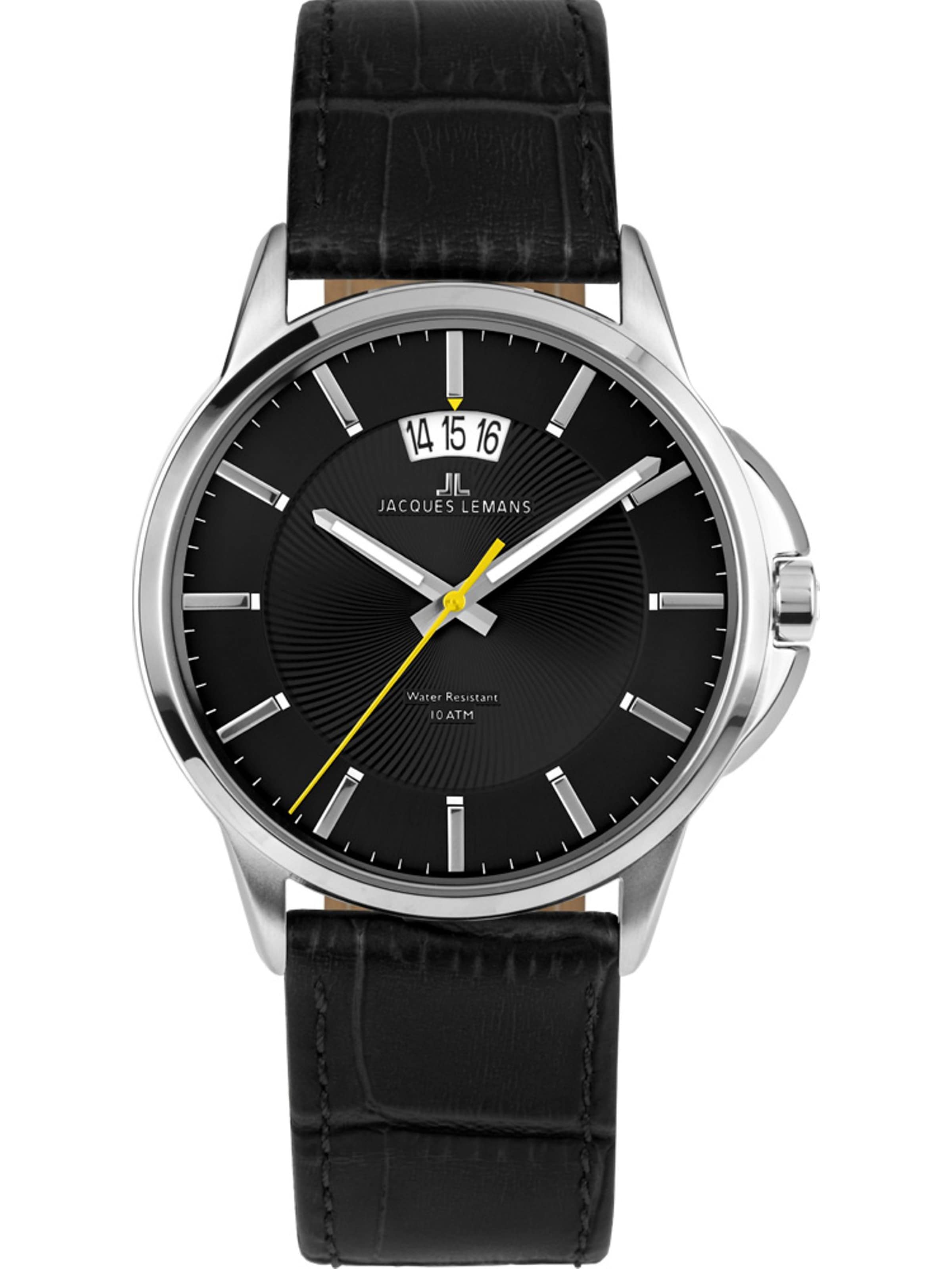 Jacques Lemans Аналоговые часы в черном цвете
Jacques Lemans Аналоговые часы в черном цвете