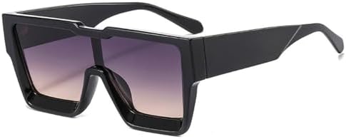 Солнцезащитные очки большого размера в квадратной оправе для женщин, модель 2027 года. Солнцезащитные очки для мужчин и женщин с защитой от УФ-излучения UV400 MTZJH, C6black-gray Brown
Солнцезащитные очки большого размера в квадратной оправе для женщин, модель 2027 года. Солнцезащитные очки для мужчин и женщин с защитой от УФ-излучения UV400 MTZJH, C6black-gray Brown