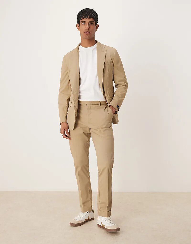 Брюки-чиносы Polo Ralph Lauren из хлопка-стрейч светло-коричневого цвета CO-ORD
Брюки-чиносы Polo Ralph Lauren из хлопка-стрейч светло-коричневого цвета CO-ORD