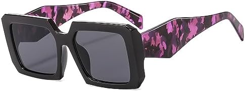 Солнцезащитные очки квадратной формы 2027 года для женщин и мужчин, в стиле ретро, с увеличенной оправой, модные солнцезащитные очки с защитой от УФ-излучения UV400 MTZJH, Black Purple
Солнцезащитные очки квадратной формы 2027 года для женщин и мужчин, в стиле ретро, с увеличенной оправой, модные солнцезащитные очки с защитой от УФ-излучения UV400 MTZJH, Black Purple