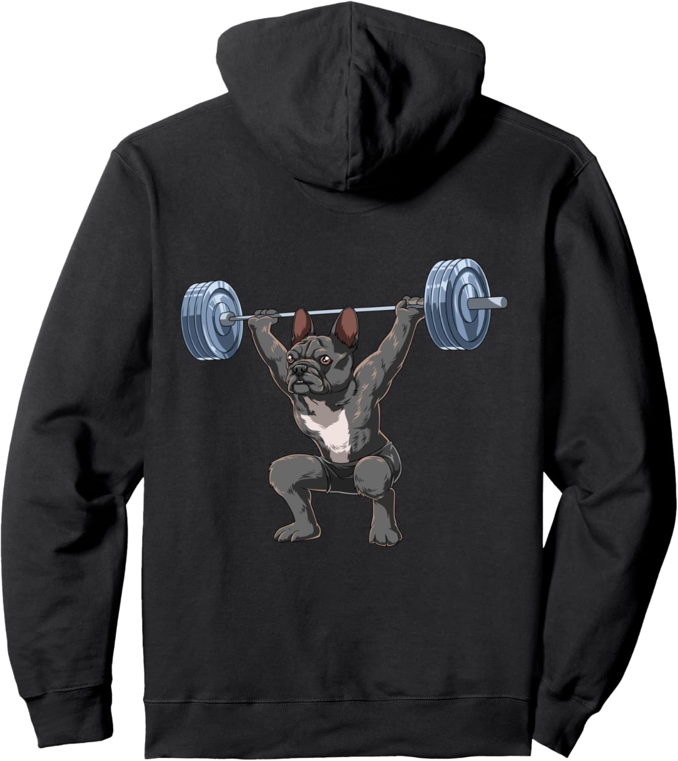 Худи Bulldog для тяжелой атлетики и бодибилдинга Cute French Bulldog Weightlifting Hoodie, черный
Худи Bulldog для тяжелой атлетики и бодибилдинга Cute French Bulldog Weightlifting Hoodie, черный