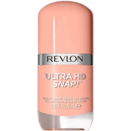 Лак для ногтей Revlon Ultra HD Snap, долговечный, веганская формула, быстросохнущий, один слой, полное покрытие, цвет, 8 мл, сохраняет прохладу, 018, унисекс
Лак для ногтей Revlon Ultra HD Snap, долговечный, веганская формула, быстросохнущий, один слой, полное покрытие, цвет, 8 мл, сохраняет прохладу, 018, унисекс