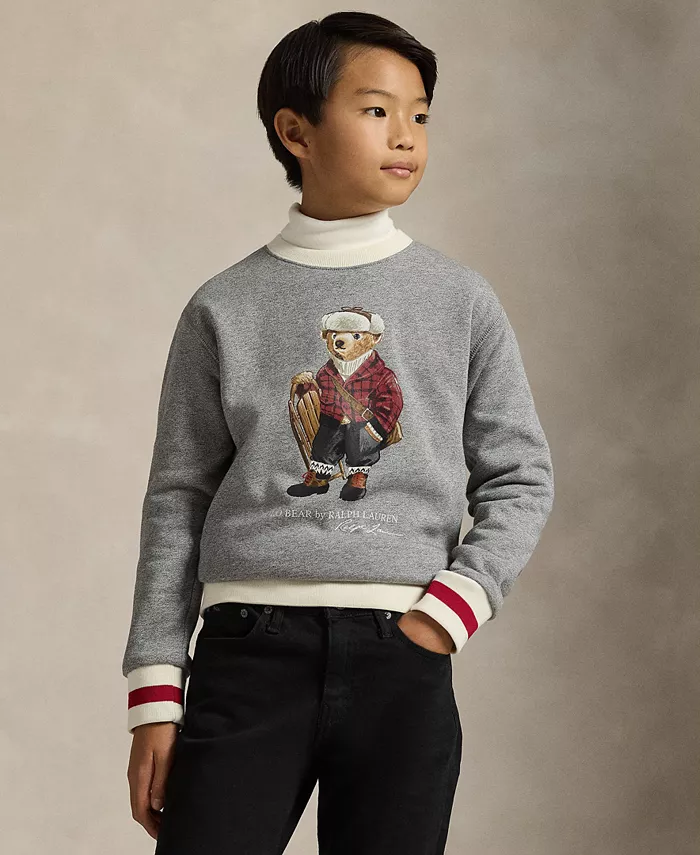 Мальчиковая толстовка Polo Bear из флиса 8-20 Polo Ralph Lauren, серый
Мальчиковая толстовка Polo Bear из флиса 8-20 Polo Ralph Lauren, серый