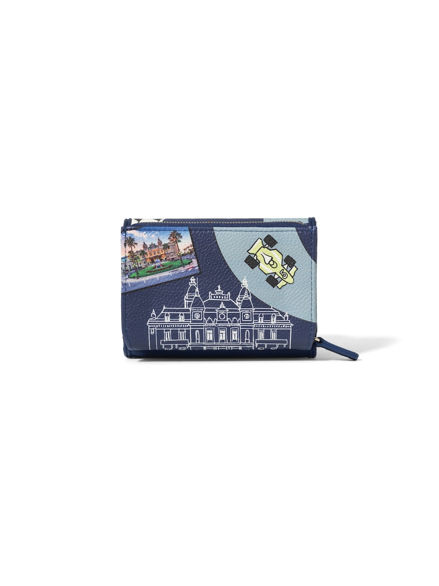 Кошелек Braccialini, темно-синий/светло-синий
Кошелек Braccialini, темно-синий/светло-синий