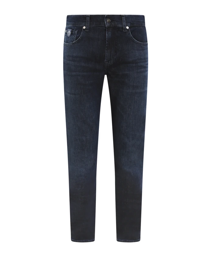 Узкие зауженные джинсы из специального выпуска. 7 For All Mankind, синий
Узкие зауженные джинсы из специального выпуска. 7 For All Mankind, синий