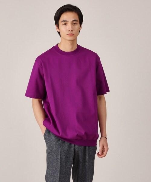 Футболка из плотной ткани TAKEO KIKUCHI, фиолетовый
Футболка из плотной ткани TAKEO KIKUCHI, фиолетовый