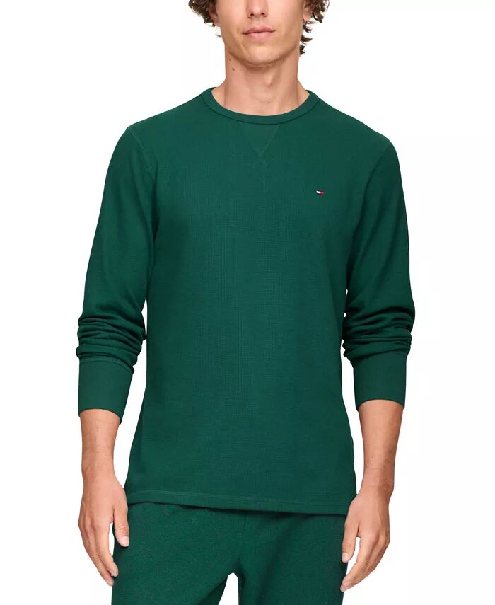 Мужской вафельный трикотажный термотоп с длинными рукавами и круглым вырезом Tommy Hilfiger, белый
Мужской вафельный трикотажный термотоп с длинными рукавами и круглым вырезом Tommy Hilfiger, белый