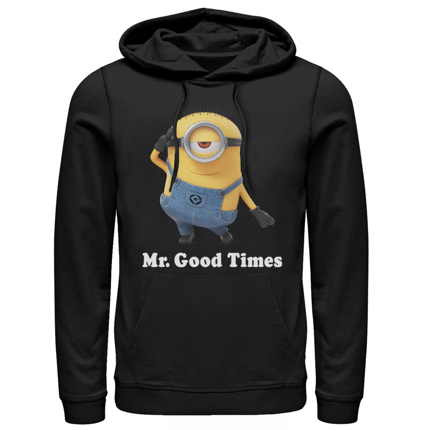 Мужской пуловер с капюшоном Minions Mr. Good Times Licensed Character
Мужской пуловер с капюшоном Minions Mr. Good Times Licensed Character