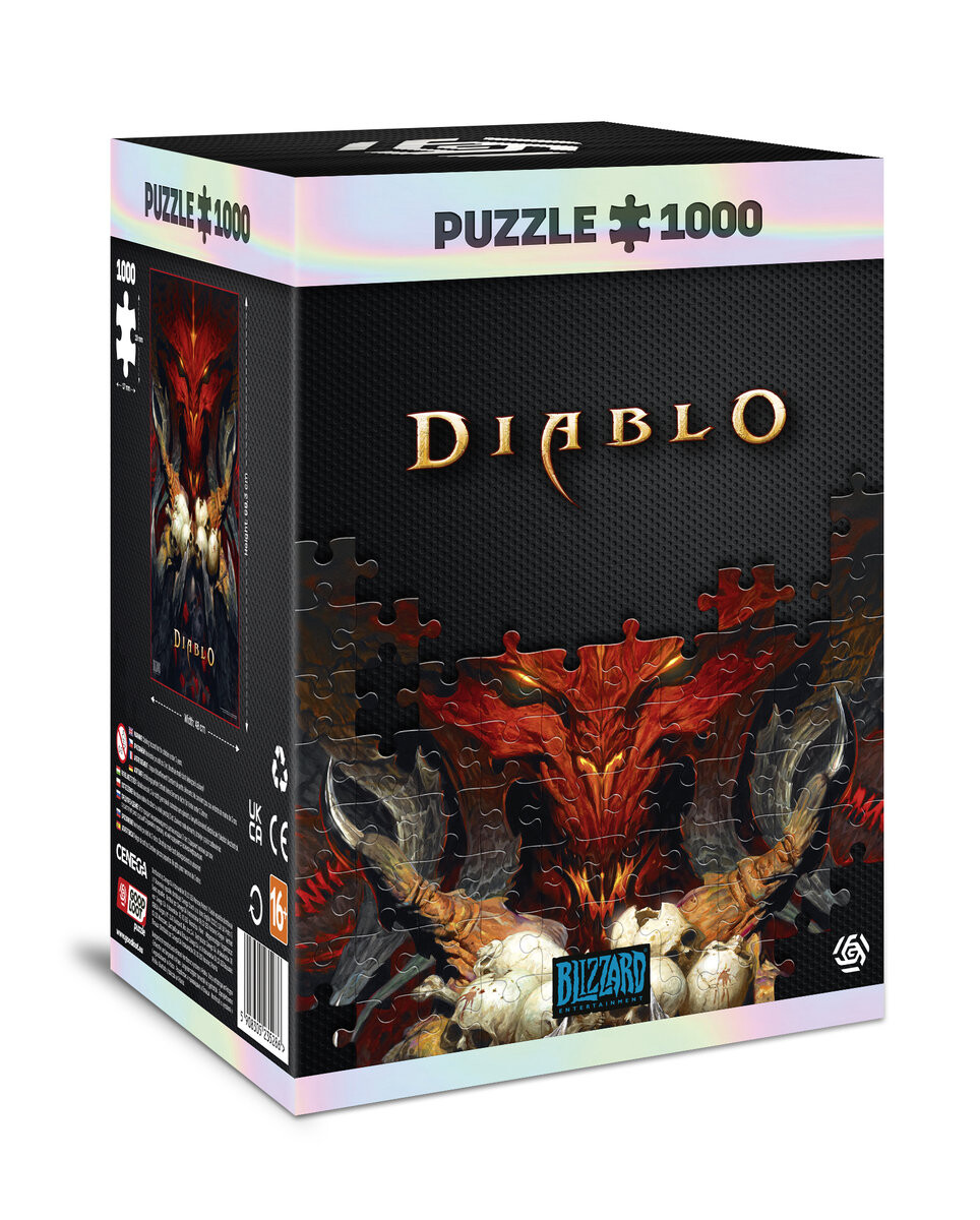 Good Loot, пазл, Diablo: Lord of Terror Puzzles, 1000 шт.
Good Loot, пазл, Diablo: Lord of Terror Puzzles, 1000 шт.