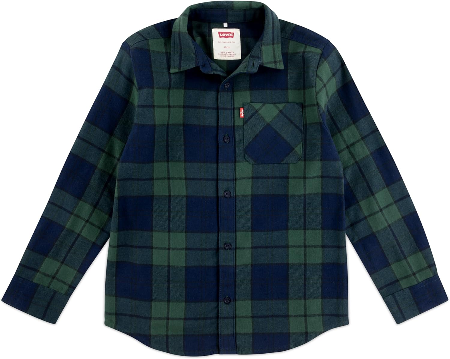 Рубашка Levi's для мальчиков с длинным рукавом и одним карманом на пуговицах, Forest Biome
Рубашка Levi's для мальчиков с длинным рукавом и одним карманом на пуговицах, Forest Biome