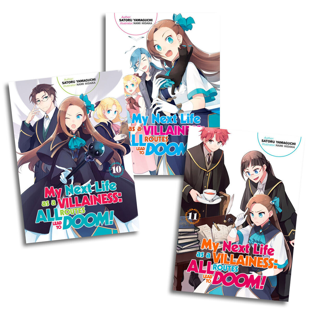 Новелла My Next Life as a Villainess All Routes Lead to Doom! Novel (9-11) Bundle
Новелла My Next Life as a Villainess All Routes Lead to Doom! Novel (9-11) Bundle