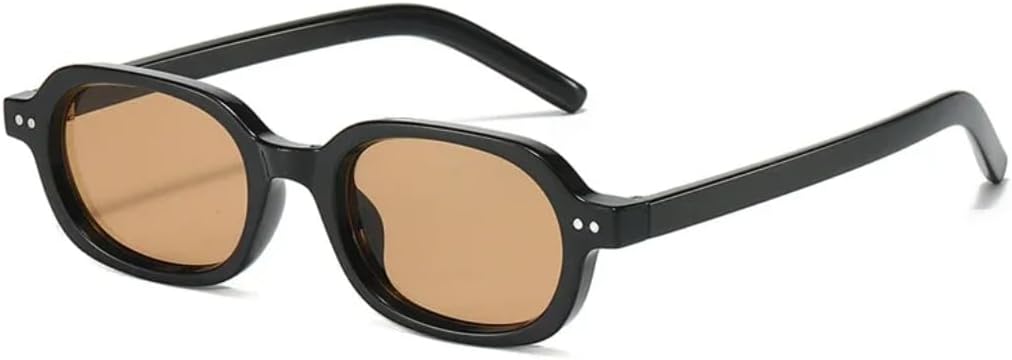 Солнцезащитные очки с защитой UV400 | Маленькие овальные заклепки, градиентный панк | для женщин и мужчин, для занятий спортом на открытом воздухе и вождения DSVIGF, Black Tea
Солнцезащитные очки с защитой UV400 | Маленькие овальные заклепки, градиентный панк | для женщин и мужчин, для занятий спортом на открытом воздухе и вождения DSVIGF, Black Tea